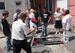 Laufband fürs Gehtraining